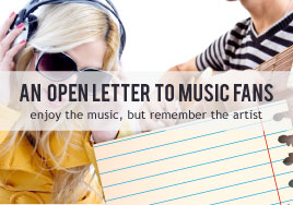 An Open Letter to Fans: Enjoy the Music, but Remember the Artist