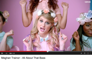 Still from "All About That Bass"